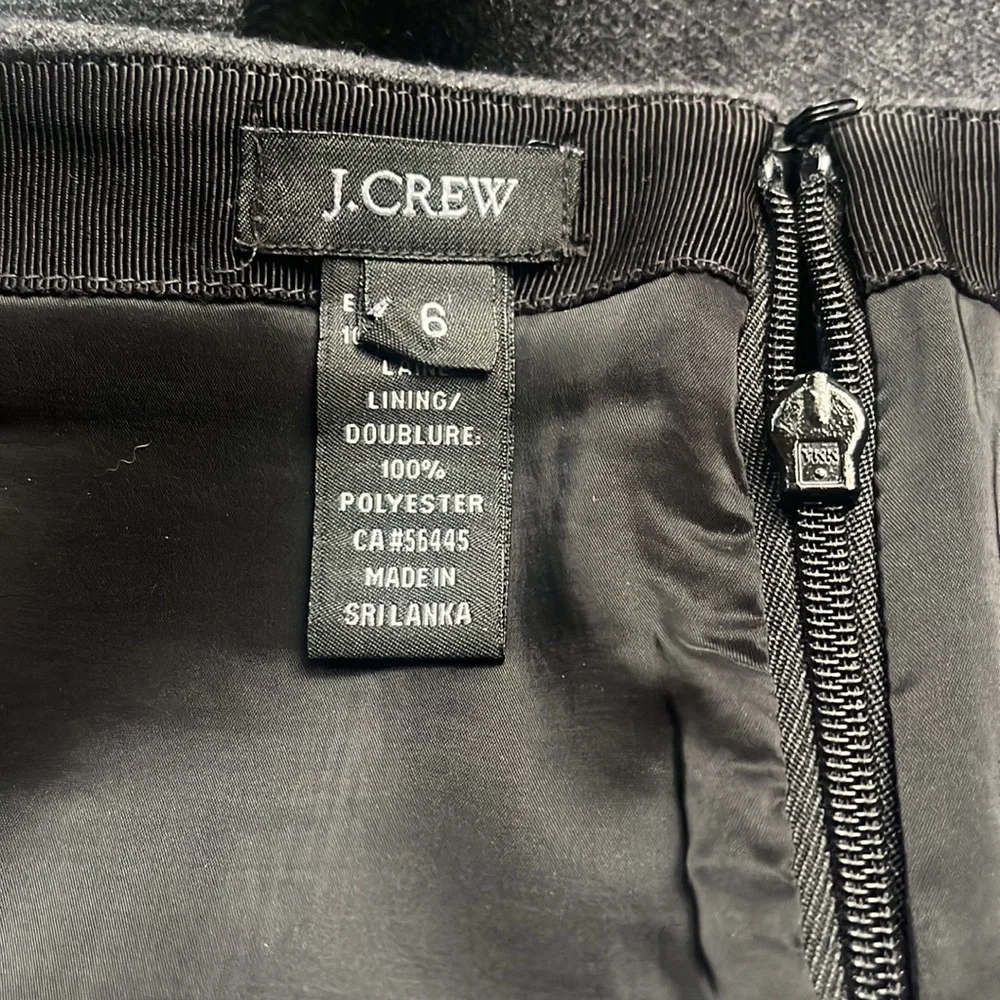 J. Crew No. 2 Pencil 100 percent wool skirt